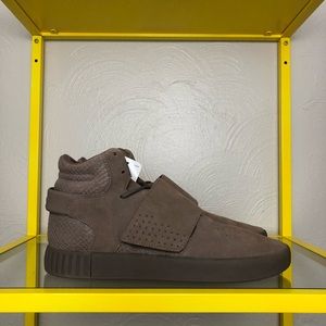 Adidas Tubular Invader Strap Brown Men’s 9 - NEW